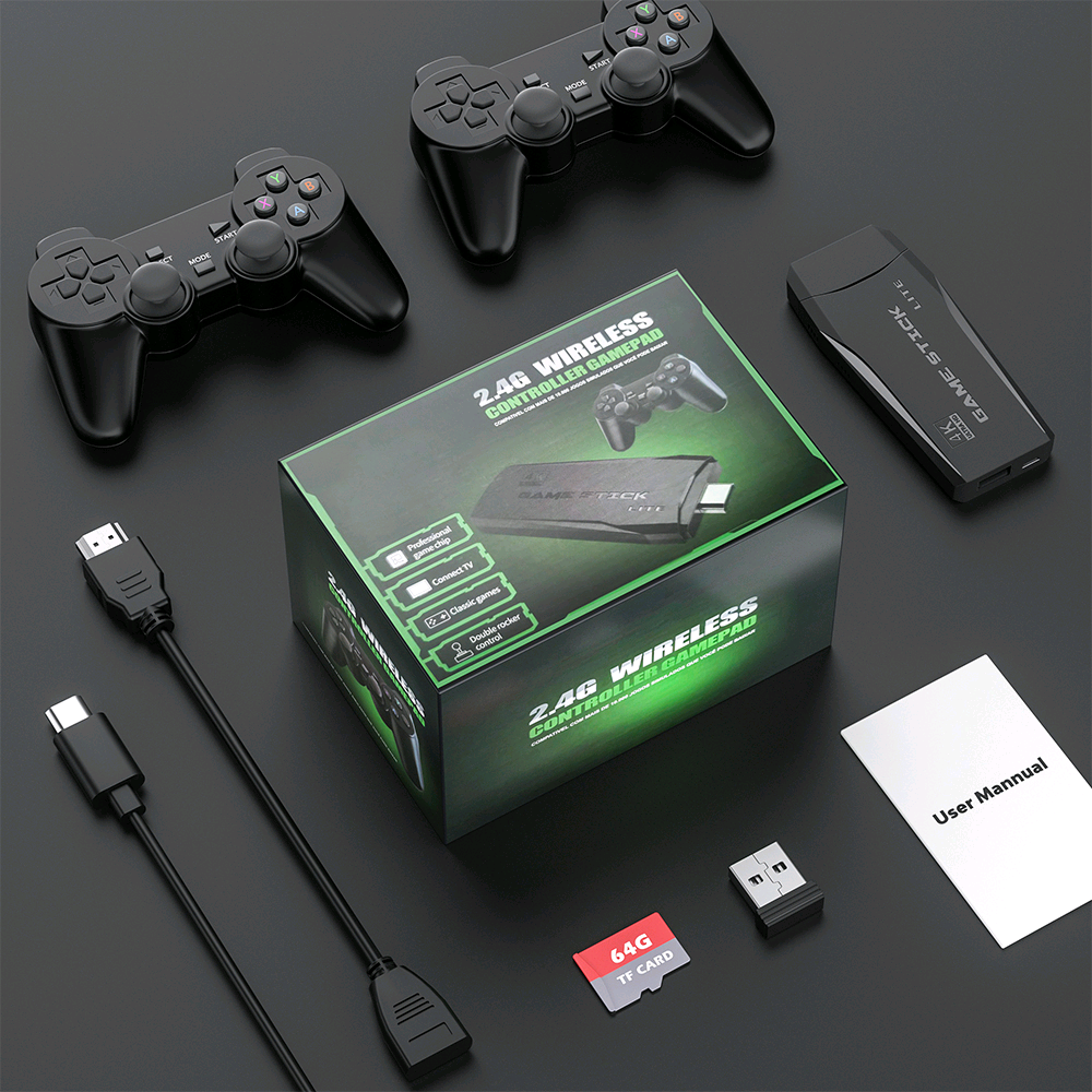 Mini console de jeux vidéo GAME STICK LITE+