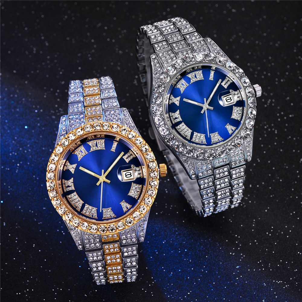 Montre bracelet de luxe ICE FACE 3 en 1