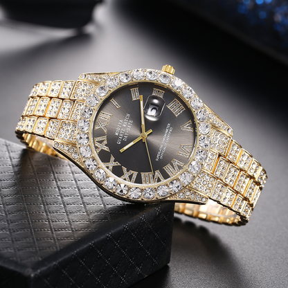 Montre bracelet de luxe ICE FACE 3 en 1