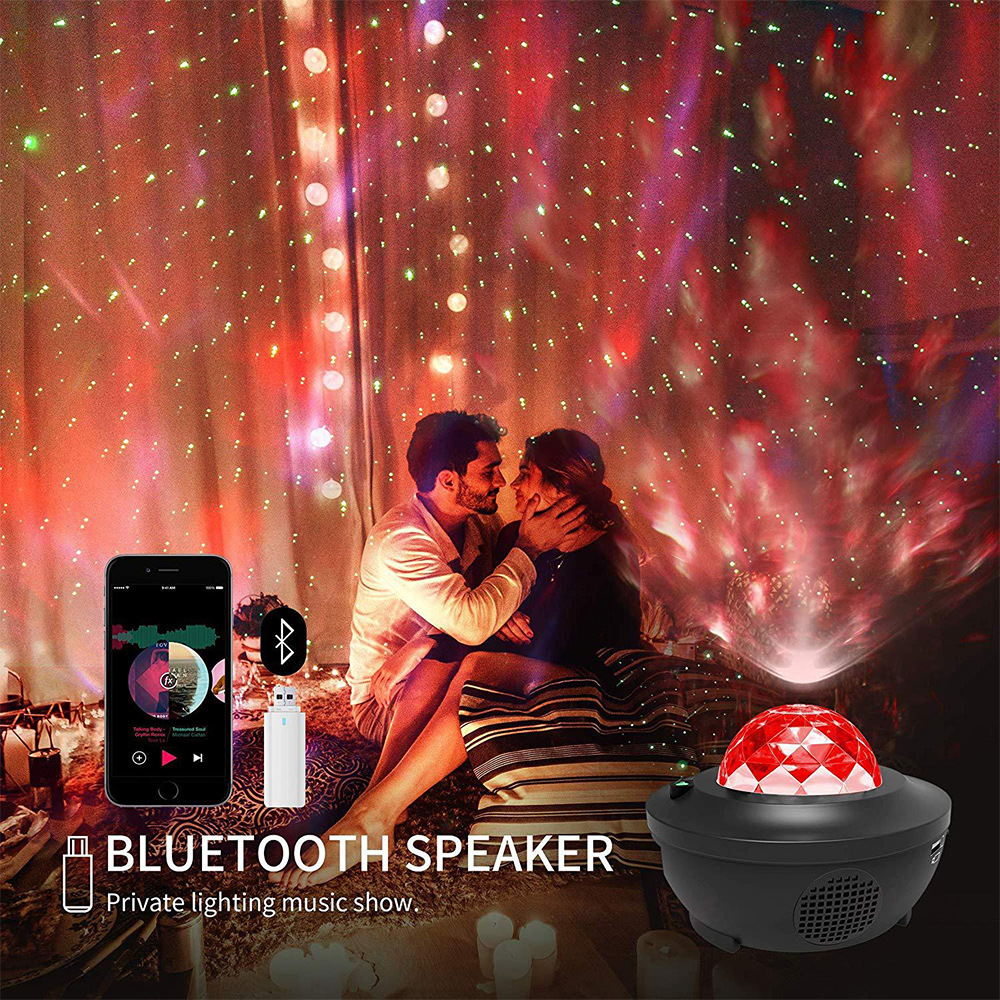 PACK JOY : Projecteur Galaxy et projecteur à bulles