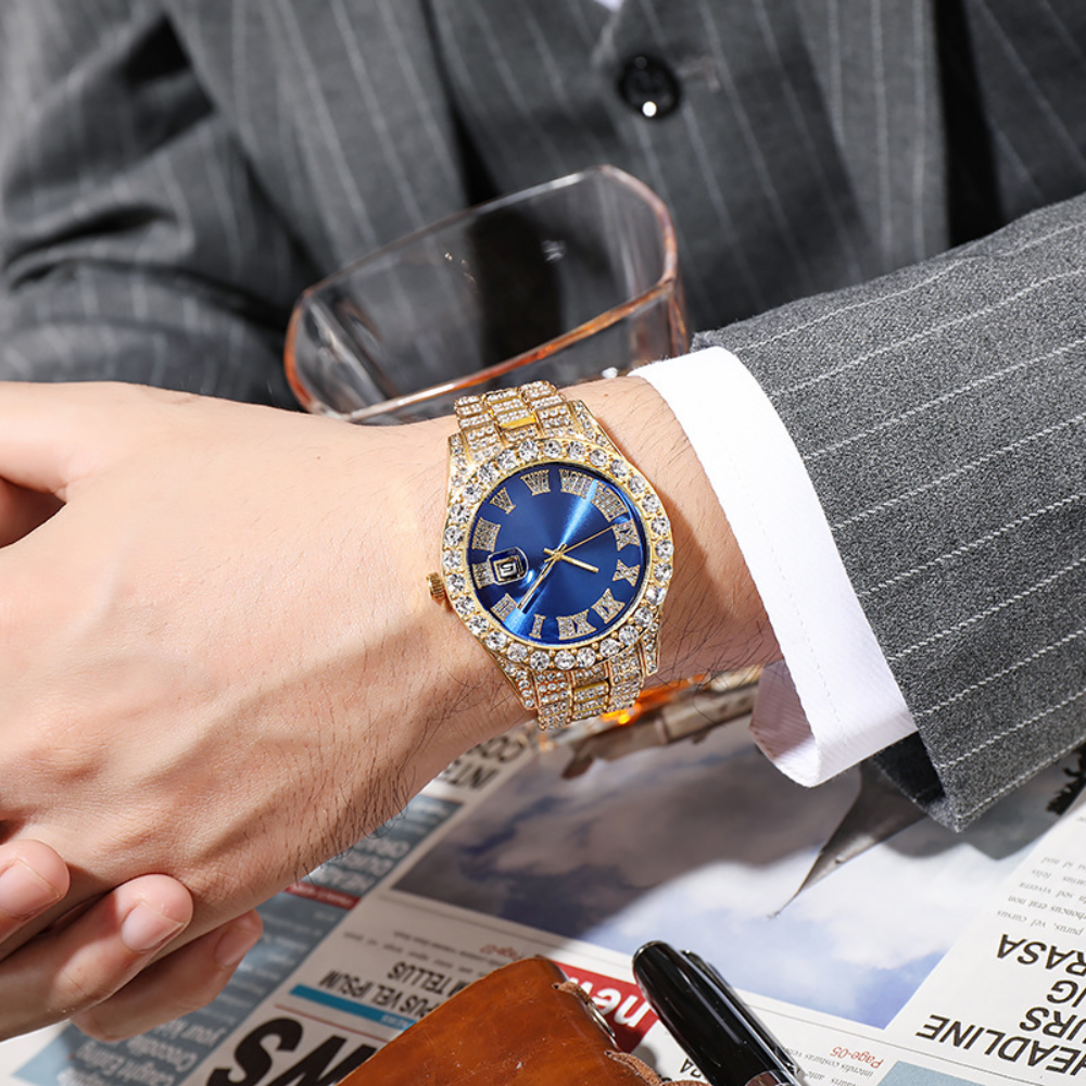 Montre bracelet de luxe ICE FACE 3 en 1