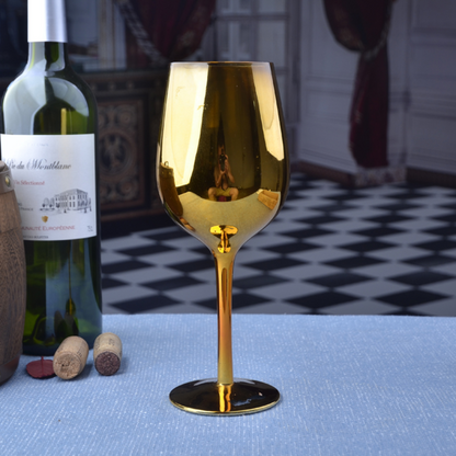 Pack Doré : Verre à vin lot de 6pcs